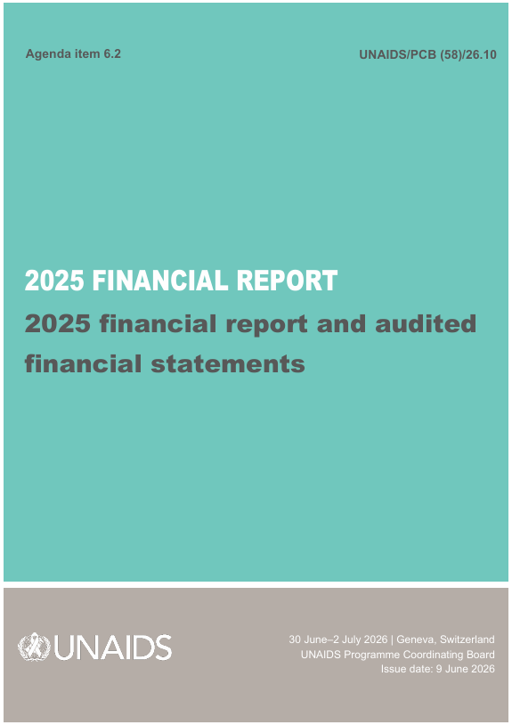 2025 UNAIDS Financial Report 2025 UNAIDS Financial Report