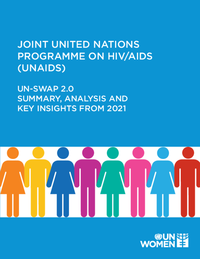 2021 UN-SWAP scorecard for UNAIDS