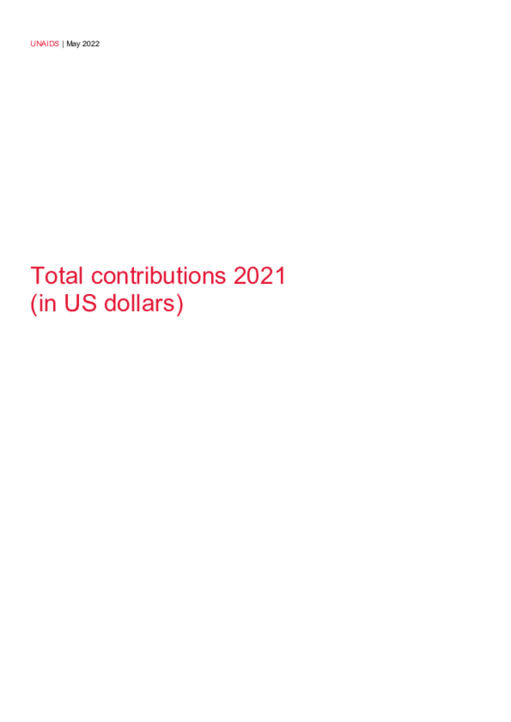 2021 donor contributions_18.05.2022 - Total