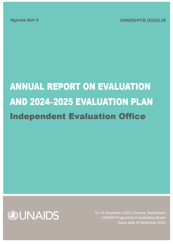 Evaluation plan 2024-2025