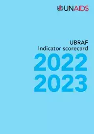 2022-2023 PMR UBRAF Indicator Scorecard 2022-2023 PMR UBRAF Indicator Scorecard