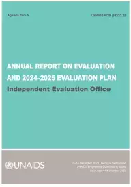 Evaluation plan 2024-2025 Evaluation plan 2024-2025