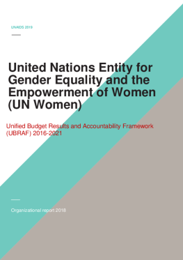 UN Women_Organizational report_2018 UN Women_Organizational report_2018