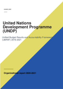 UNDP_Organizational report_2021_0 UNDP_Organizational report_2021_0