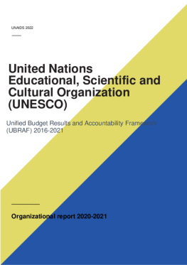 UNESCO_Organizational report_2021_0 UNESCO_Organizational report_2021_0