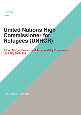 UNHCR_Organizational report_2018 UNHCR_Organizational report_2018