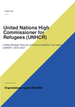 UNHCR_Organizational report_2021_0 UNHCR_Organizational report_2021_0
