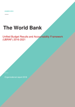 WB_Organizational report_2018 WB_Organizational report_2018