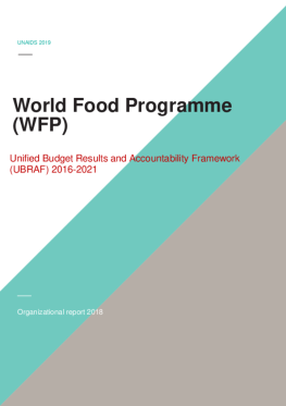 WFP_Organizational report_2018 WFP_Organizational report_2018
